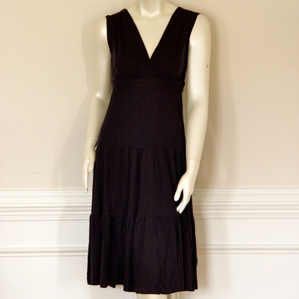 DIANE von FURSTENBERG PALMER BLACK DRESS - size 0